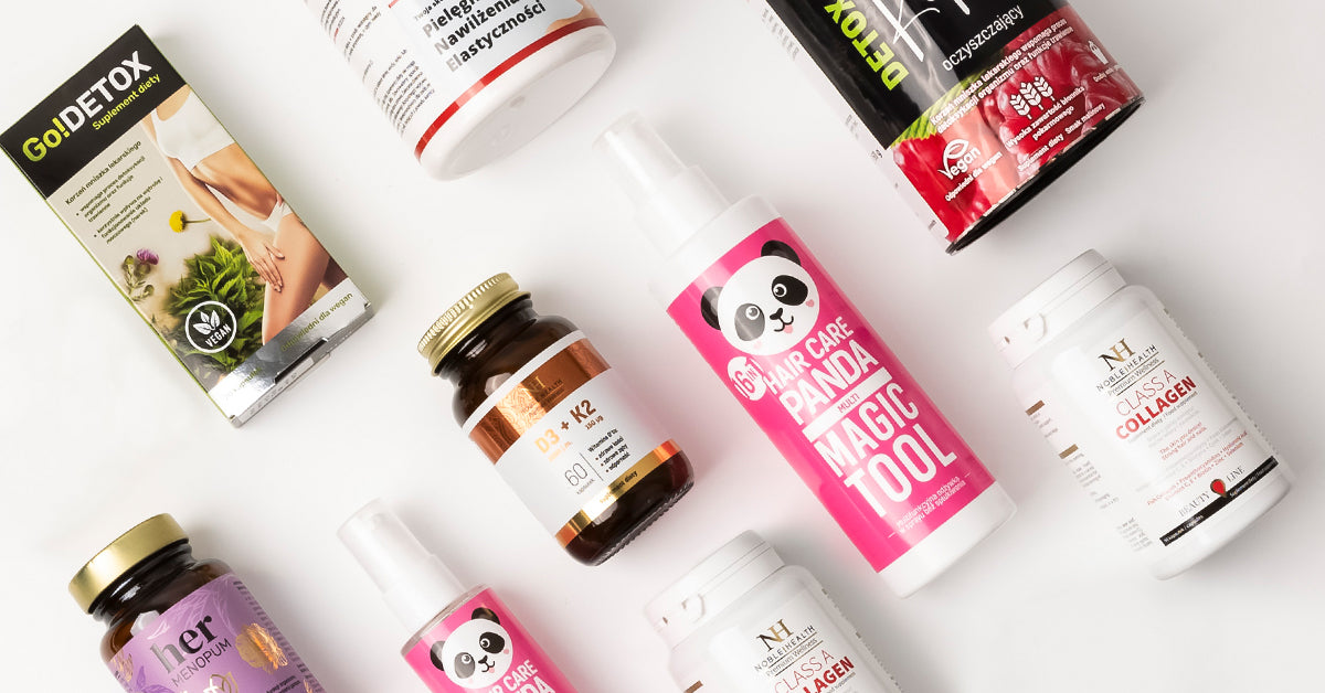 Noble Health – suplementy diety – kolagen – witaminowe żelki bez cukru