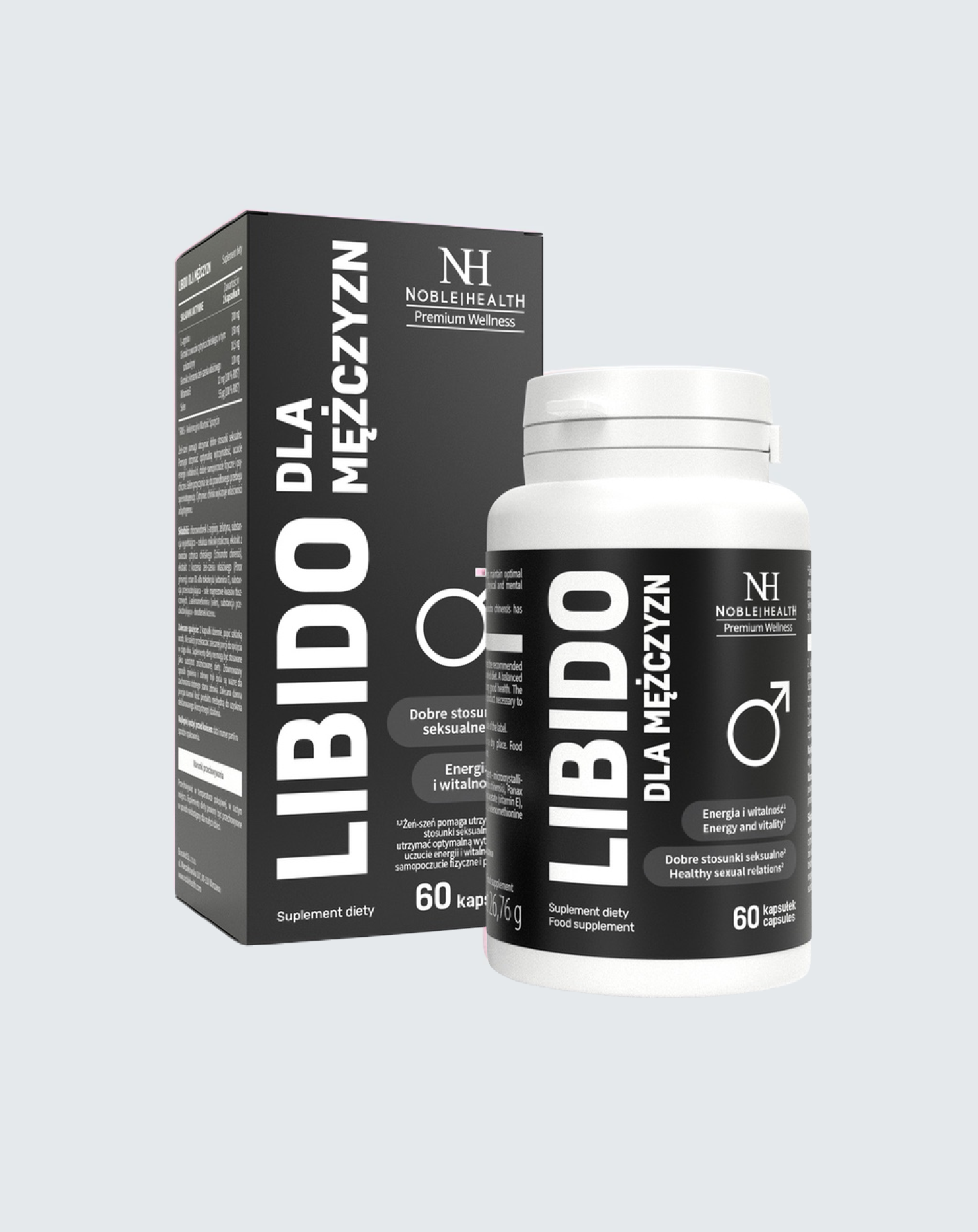 Libido for men Dietary supplement - ginseng for men and 4 other