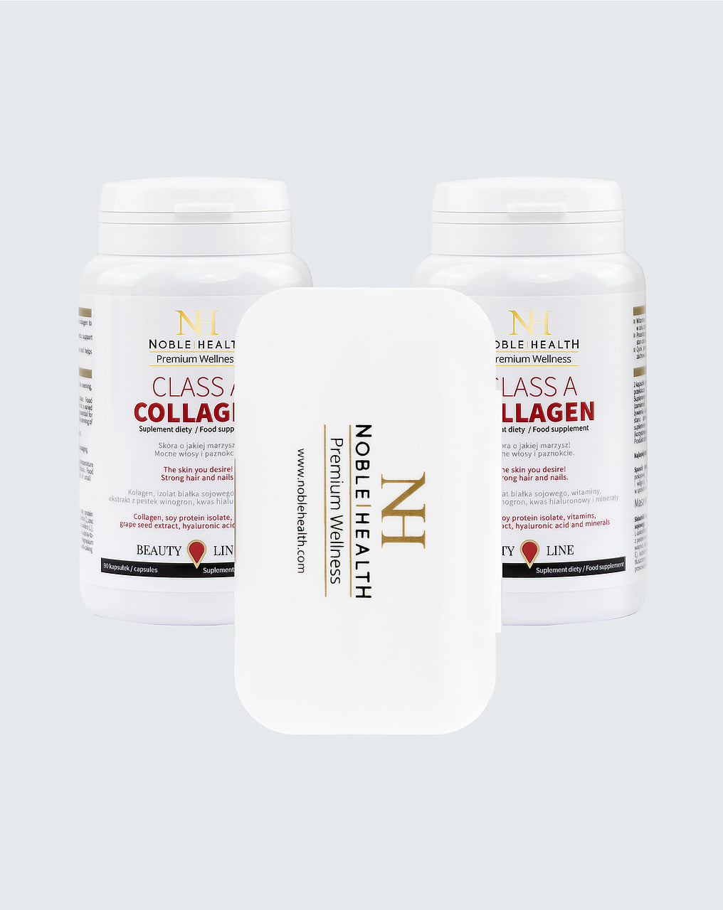 2 x Kolagen rybi Class A Collagen + Pudełko na tabletki