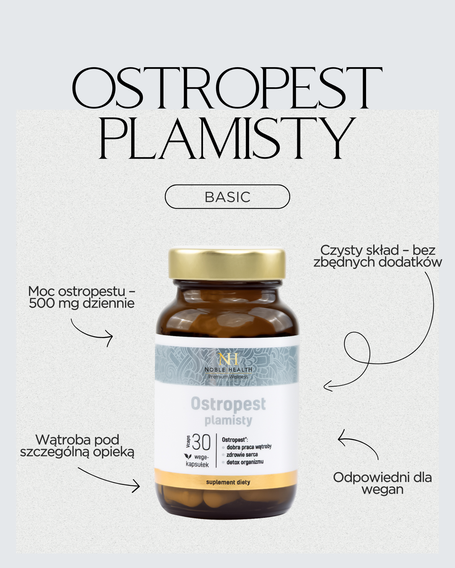 Ostropest plamisty Suplement diety