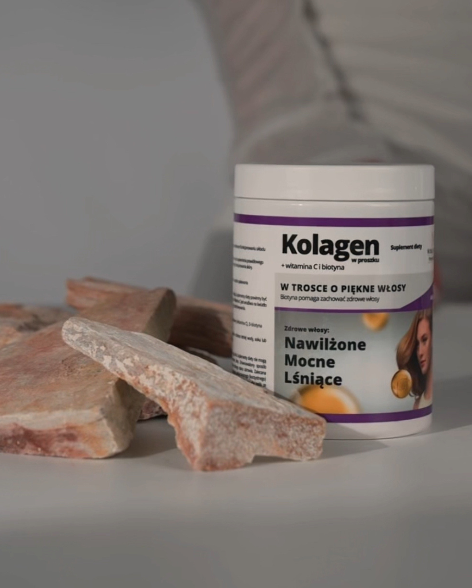 Kolagen + witamina C i biotyna w proszku
