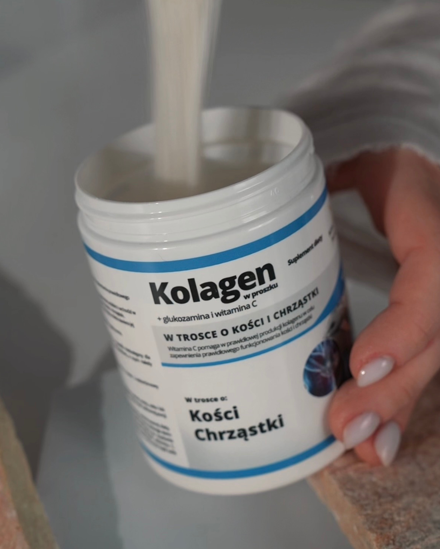 Kolagen + glukozamina i witamina C w proszku