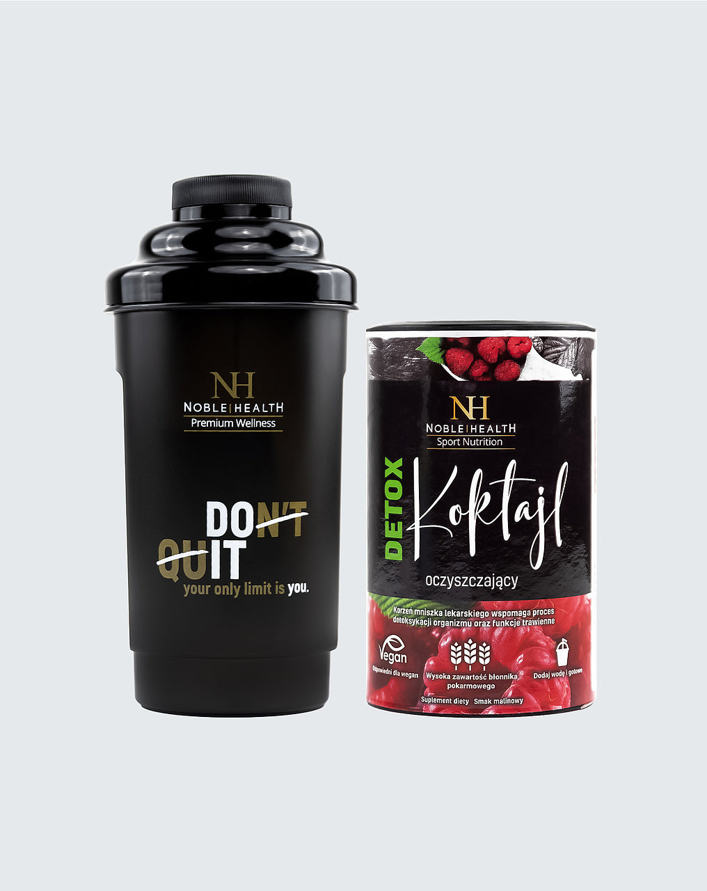 Koktajl malinowy oczyszczający + Shaker!