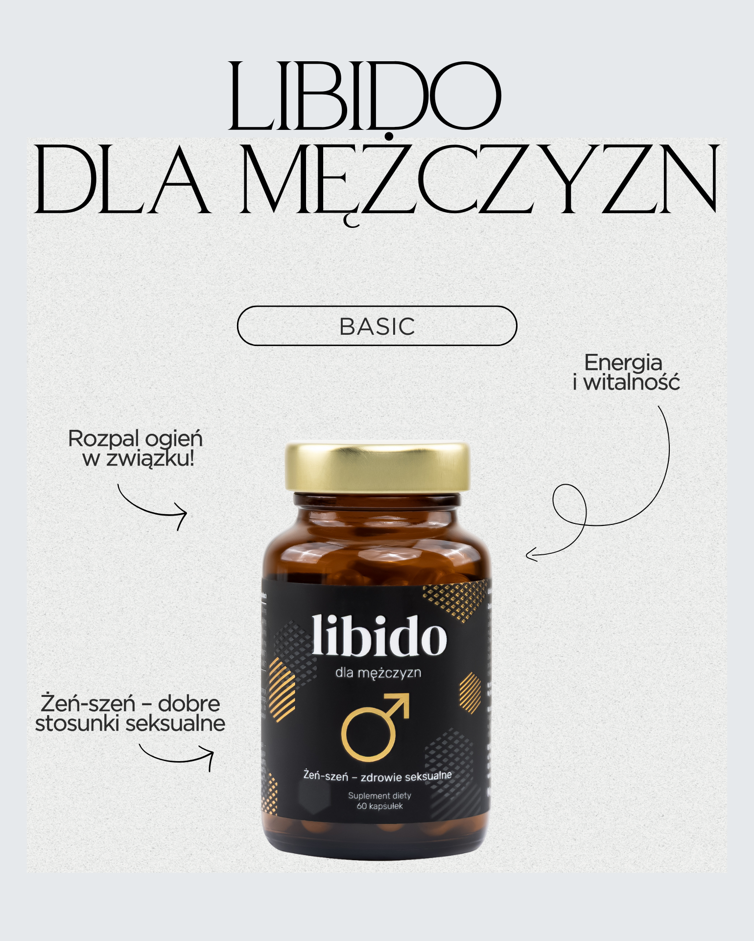 Libido dla mężczyzn Suplement diety
