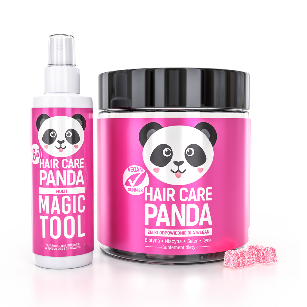 Hair Care Panda Magic Hair Set