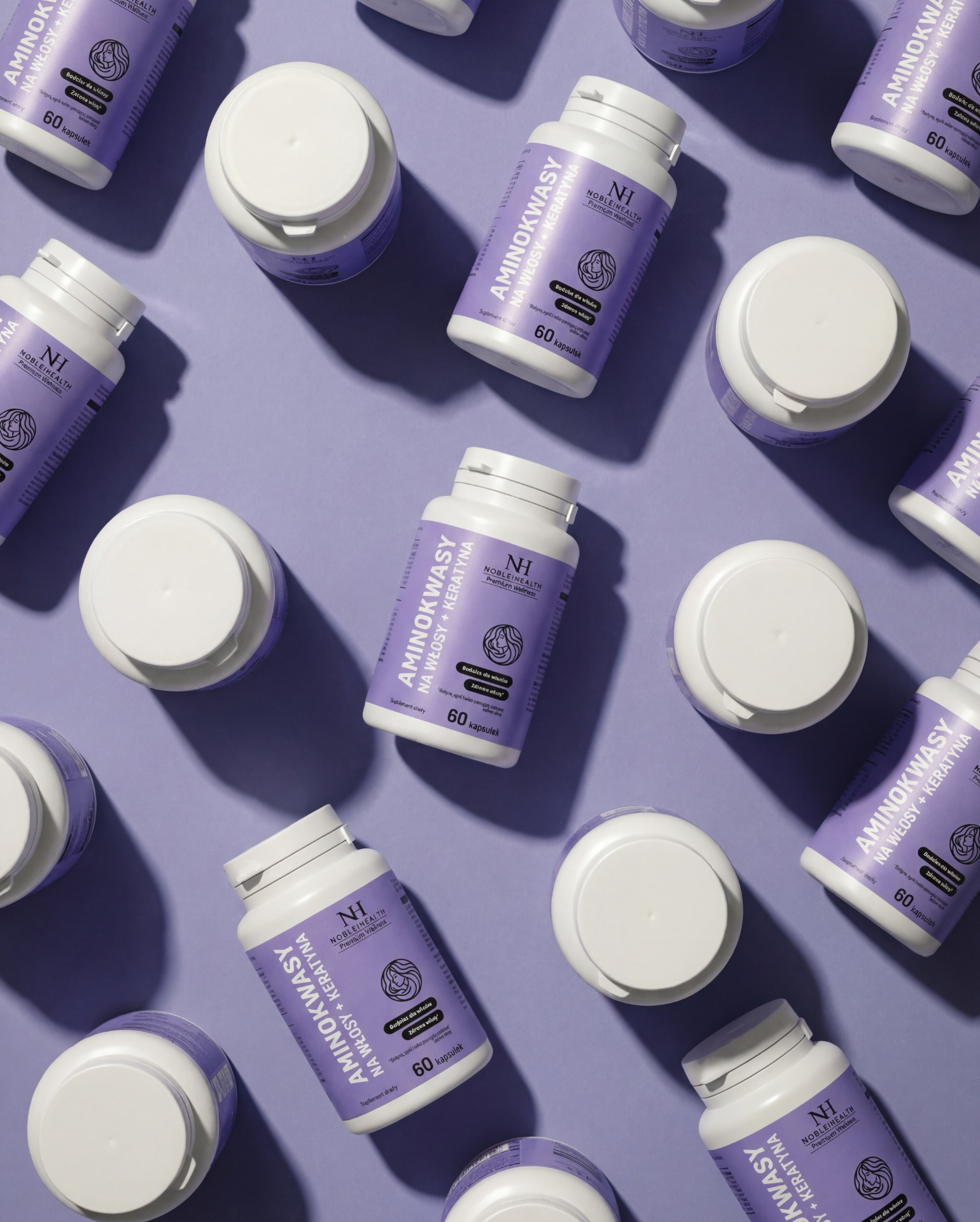 Set of 3 x Amino acids for hair + keratin