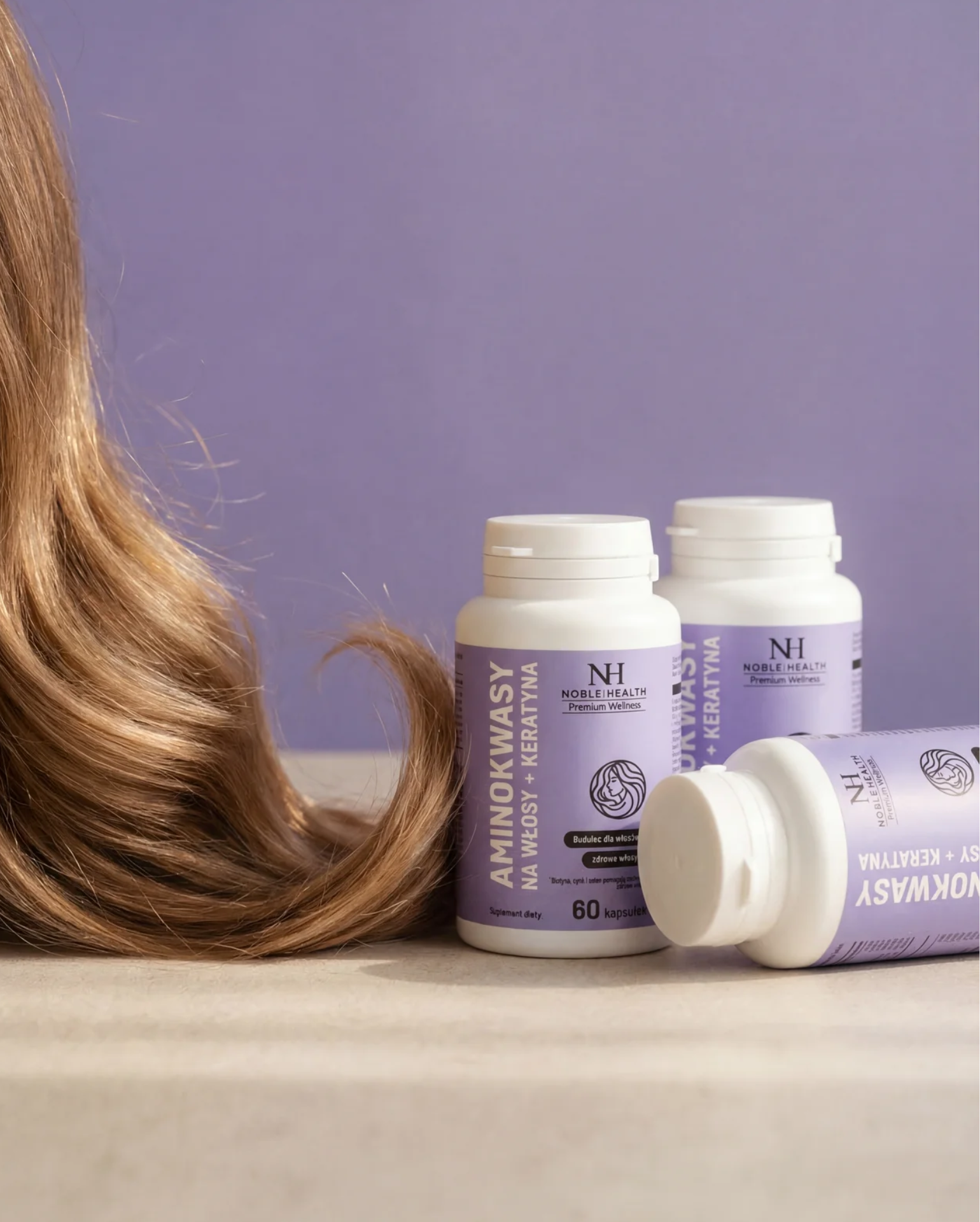 Set of 3 x Amino acids for hair + keratin