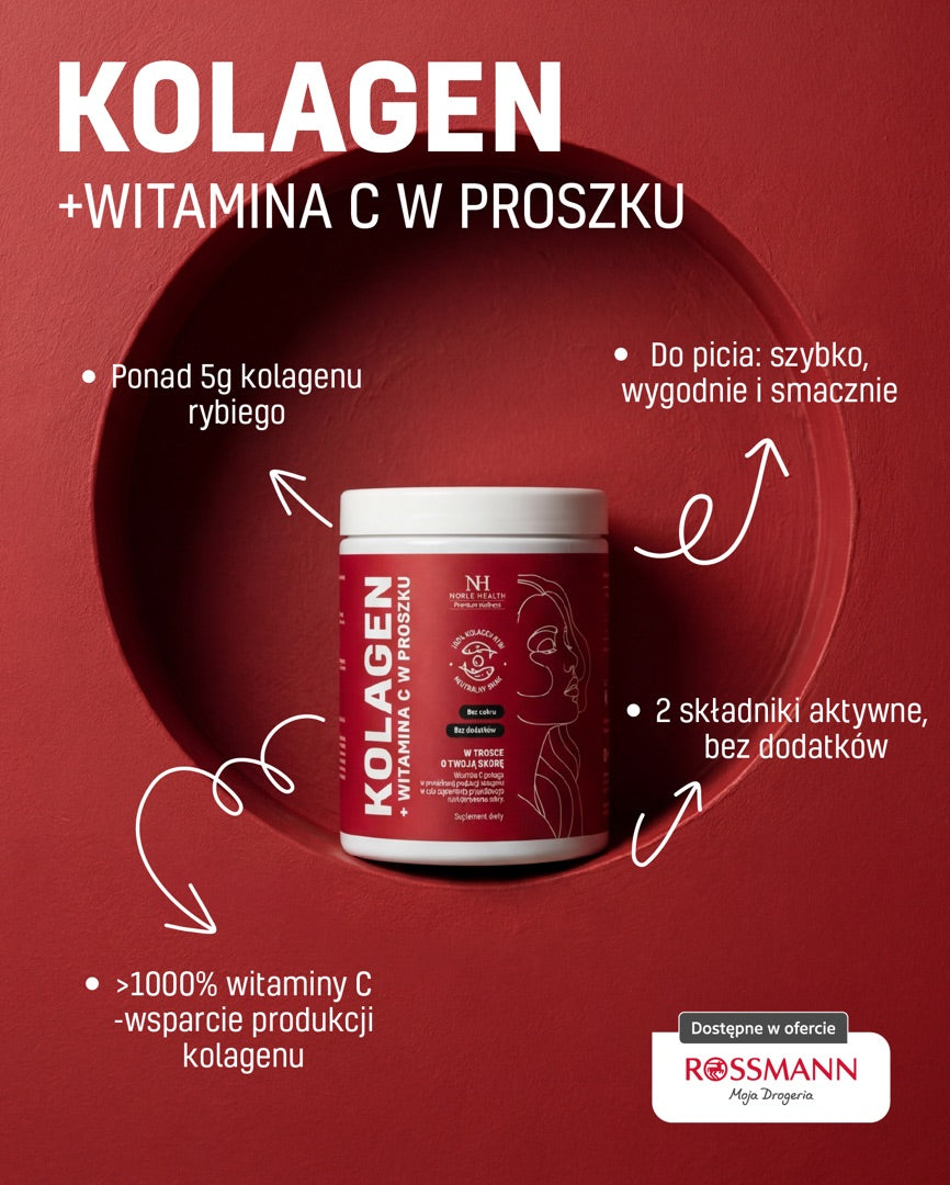 Kolagen + witamina C w proszku