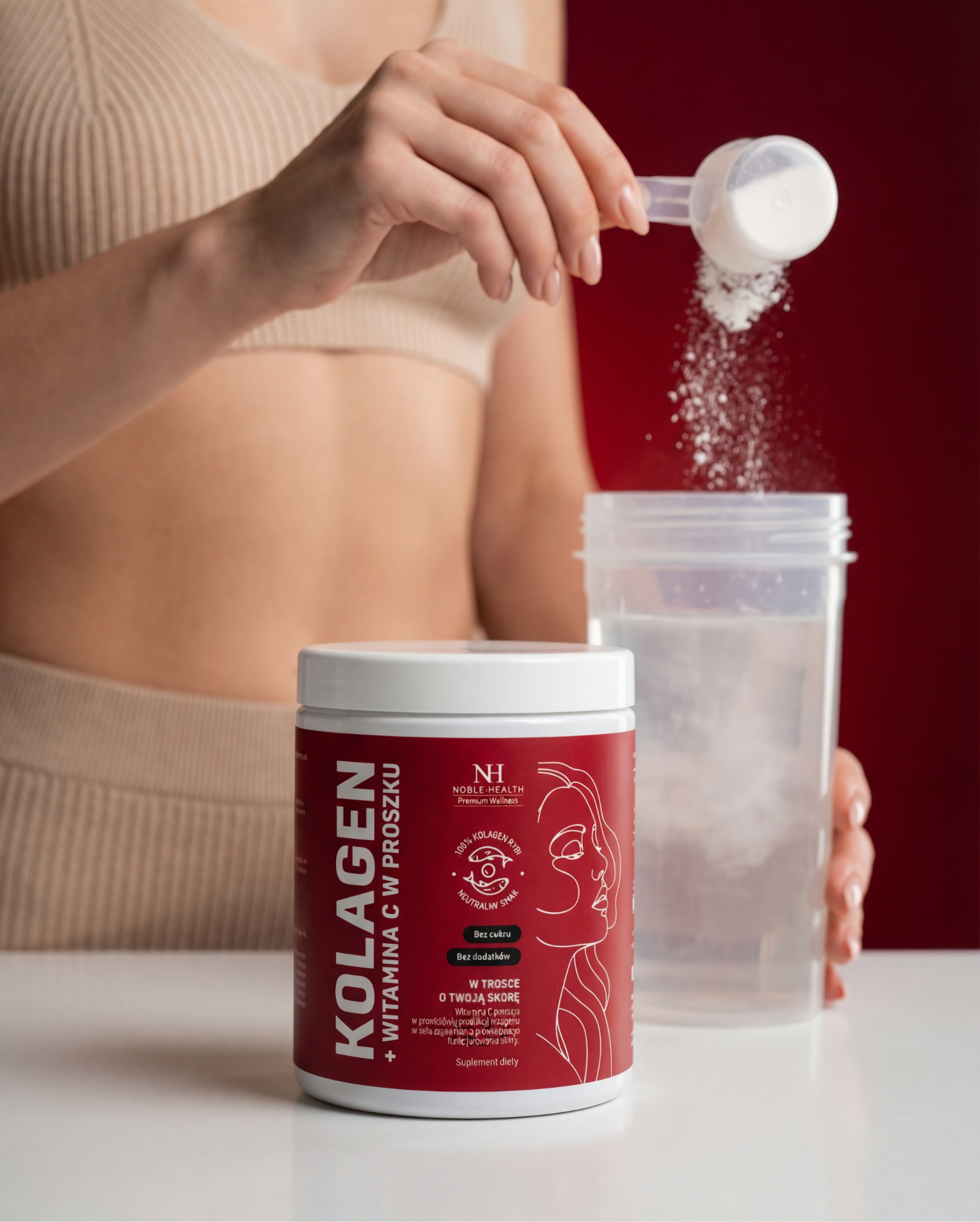 Kolagen + witamina C w proszku